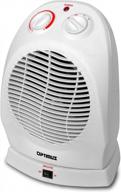 🔥 efficient optimus h-1382 electric heater: affordable and stylish 1-pack white version logo