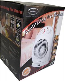 img 1 attached to 🔥 Efficient Optimus H-1382 Electric Heater: Affordable and Stylish 1-Pack White Version