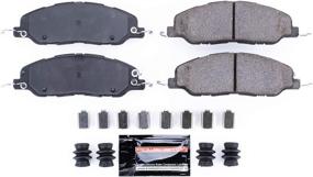 img 1 attached to 🔘 Power Stop Z23 Evolution Sport Front Brake Pads (Z23-1463)