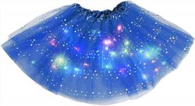 img 4 attached to Shine Bright With Nicute Women'S Light Up LED Tutu Skirts For Dance And Parties