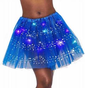 img 1 attached to Shine Bright With Nicute Women'S Light Up LED Tutu Skirts For Dance And Parties
