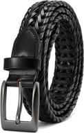 👩 chaoren casual women's accessories: stylish and durable braided leather belts логотип