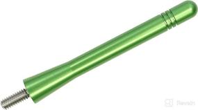 img 2 attached to AntennaMastsRus - Made In USA - 4 Inch Green Aluminum Antenna Is Compatible With Nissan Xterra (2000-2015)