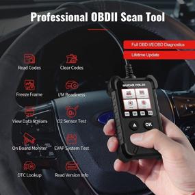 img 2 attached to MUCAR CDL20 OBD2 Scanner - Check Engine Code Reader And Diagnostic Scan Tool For All OBD II Protocol Cars Since 1996, With O2 Sensor, EVAP System, And Smog Test Functions