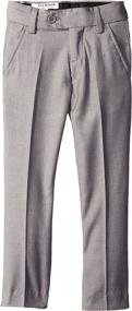 img 2 attached to Isaac Mizrahi Little Blend Charcoal Boys' Clothing - Pants