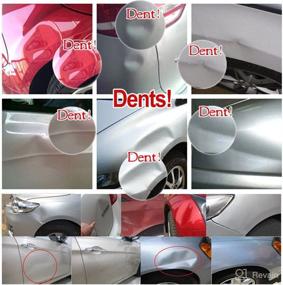 img 3 attached to 🚗 Fly5D 74 Pcs Car Body Paintless Repair Tools: Door Ding Dent Removal Kit for Car Hail Damage & Dings Repair - Silde Hammer, Glue Puller & More