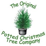 potted christmas trees logo