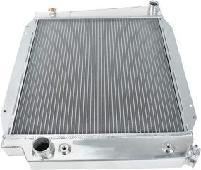 img 3 attached to High-Performance 3 Row Aluminum Cooling Radiator 🔥 - Suitable for 1968-1977 Bronco with 5.0L V8 Engine