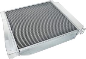 img 1 attached to High-Performance 3 Row Aluminum Cooling Radiator 🔥 - Suitable for 1968-1977 Bronco with 5.0L V8 Engine