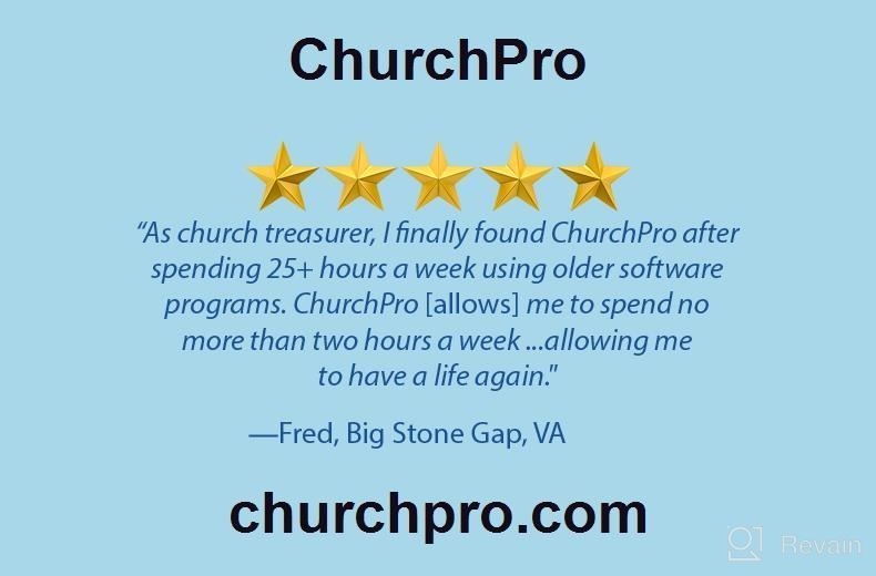 img 1 attached to ChurchPro review by Chris Horton