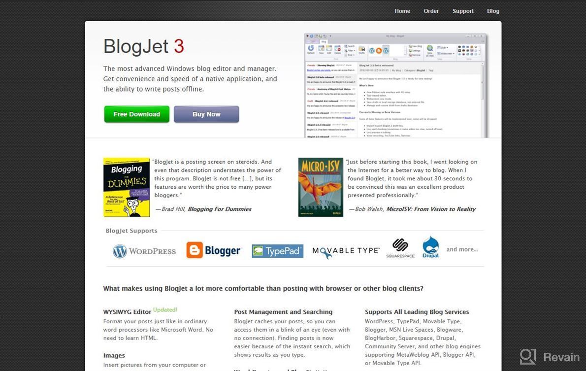 img 1 attached to BlogJet review by James Gregg