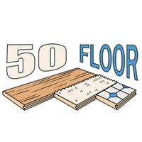 50 floor 로고