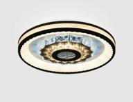 chandelier led 120w cll-52368 crystal 3d tunnel 3000k-6000k dimmable with remote control 52368 0 rev ritter logo