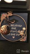 картинка 1 прикреплена к отзыву Браслет вдохновляющих подарков на выпускной - скрытая закладка, она верила, что смогла, поэтому сделала браслет с магнитным замком 🎓 браслет со сверленым вдохновляющим компасом инициалом - идеальный дружеский выпускной подарок для нее 2021 от Diane Diaz