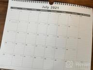 img 1 attached to 2023-24 Nekmit Large Desk Calendar W/ Protecting Pad | 22" X 17" For Life Planning & Organizing! review by Cody Henry