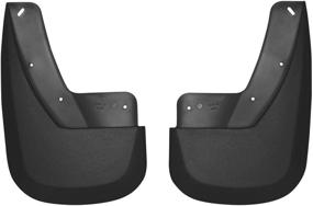 img 4 attached to 🚗 Husky Liners Mud Guards - Rear Mud Guards (Black, 56761) for 2007-2013 Cadillac Escalade EXT/Chevrolet Avalanche (No Dual Exhaust & No Z71 Package) - 2 Pieces