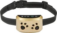 🐶 advanced rechargeable dog bark collar with 7 adjustable levels - harmless shock, beep vibration, smart correction - waterproof, led indicator - for small medium large dogs logo