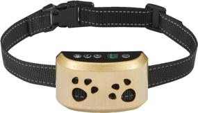 img 4 attached to 🐶 Advanced Rechargeable Dog Bark Collar with 7 Adjustable Levels - Harmless Shock, Beep Vibration, Smart Correction - Waterproof, LED Indicator - For Small Medium Large Dogs