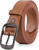 werforu leather polished buckle 1 black women's accessories ~ belts логотип