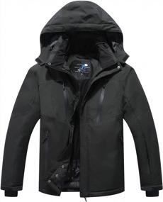 img 4 attached to Водонепроницаемая лыжная куртка PHIBEE для женщин — оставайтесь в тепле и сухости на склонах