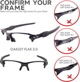 img 1 attached to Сменные линзы Walleva Солнцезащитные очки Oakley