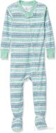 honestbaby organic snug fit pajamas rainbow apparel & accessories baby boys for clothing logo