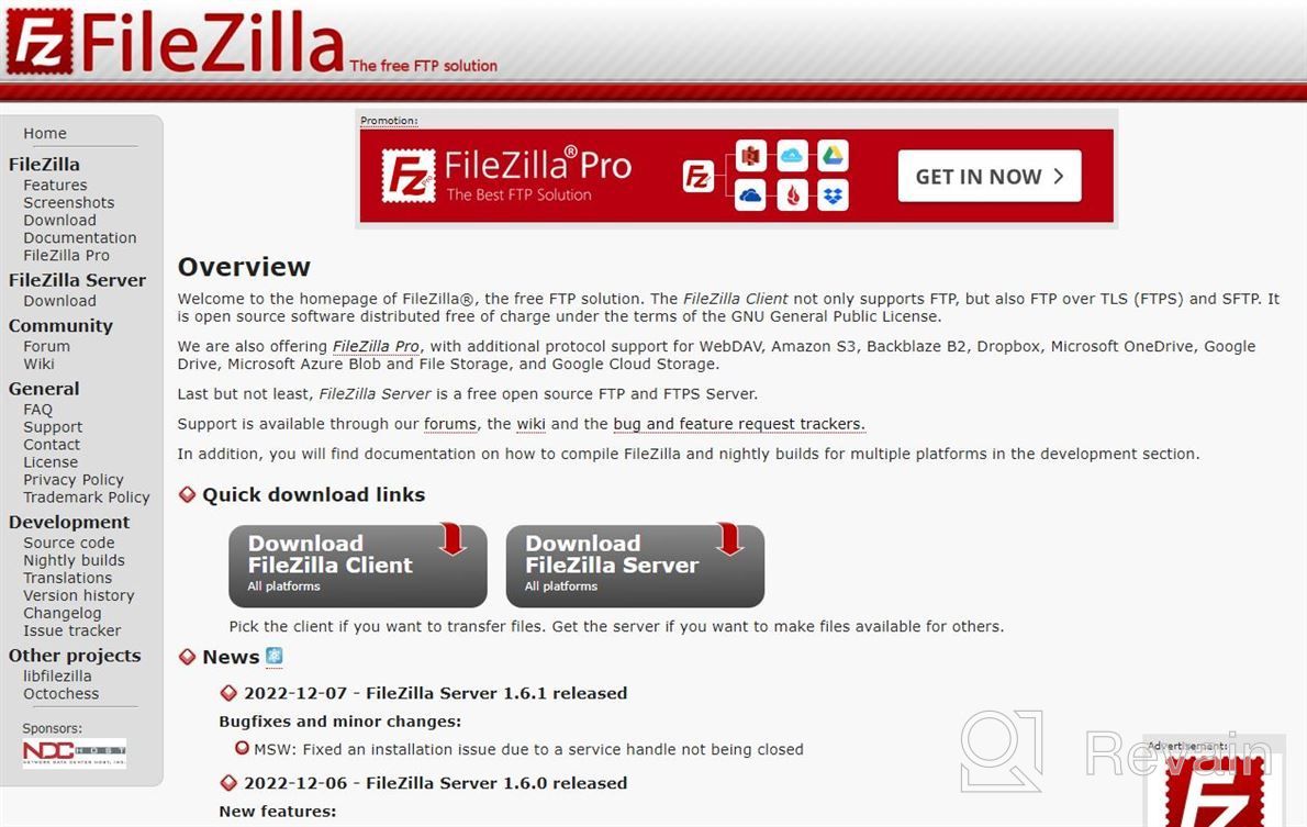 img 1 attached to FileZilla review by Michael Bustamante