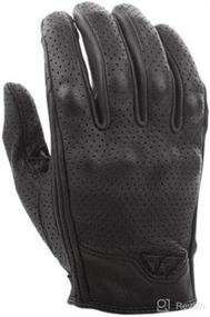 img 2 attached to Ultimate Ventilation and Style: Fly Racing Street Thrust Perforated Leather Gloves