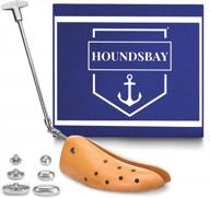 houndsbay boxer boot stretcher: professional shoe expander for comfortable fit & relief from wide feet and bunions logo