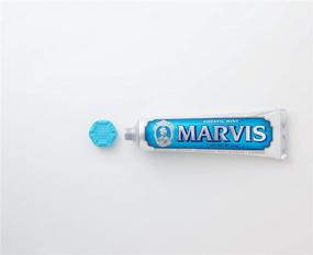 img 3 attached to 🪥 Marvis Aquatic Mint Toothpaste 3.8 oz: Freshens Breath & Whitens Teeth