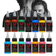 💉 piercing & tattoo supplies: tattoo color bottle pigment for makeup and personal care logo