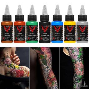 img 2 attached to 💉 Piercing & Tattoo Supplies: Tattoo Color Bottle Pigment for Makeup and Personal Care