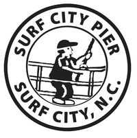 surf city ocean pier 로고