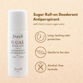 img 3 attached to 🌿 Fresh Sugar Roll Deodorant: Long-Lasting 2.5oz Personal Care for All-Day Freshness