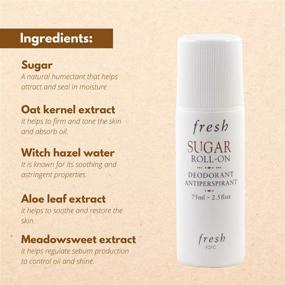 img 2 attached to 🌿 Fresh Sugar Roll Deodorant: Long-Lasting 2.5oz Personal Care for All-Day Freshness