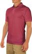 mens slim-fit polo shirts with stretch and moisture-wicking technology - breathable short-sleeve collared t-shirt logo