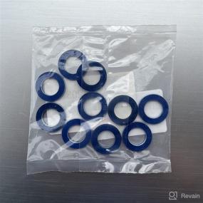 img 3 attached to 🔧 High-Quality OEM BENEDETTO Auto Service Oil Drain Plug Gaskets/Crush Washers (10 PCS) - Replaces Toyota 90430-12031 Aluminum (QTY10)