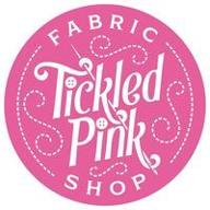 tickled pink fabric shop logo