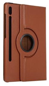 img 3 attached to Case for Samsung Galaxy Tab S7 11.0" (2020) SM-T870/T875, with stand / 360 degree swivel (brown)