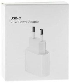 img 1 attached to Charger Type C for Apple iPhone 18-20W with fast charge. Supports USB Power Delivery 3.0. Power supply adapter