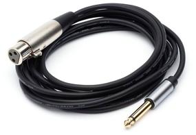 img 2 attached to Cable Atcom Jack 6.3 mm - XLR (AT8003), 3 m, black