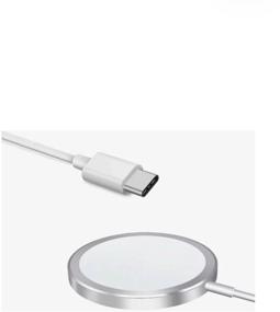 img 1 attached to Wireless charger MagSafe Charger 13/13 Pro/13 Pro Max/ 12/12 Pro/12 Pro Max/12/ 8 plus/ X/ XR/ XS/ 11/11 PRO, fast charging (15W)