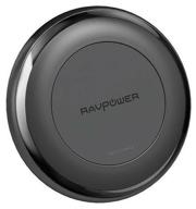 ravpower wireless fast charging pad qc 3.0 black (rp-pc058) logo