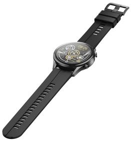 img 4 attached to Sports Smart Watch SMART WATERPROOF ROUND / Wristwatch Round Digital / Black