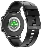 sports smart watch smart waterproof round / wristwatch round digital / black logo