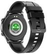 sports smart watch smart waterproof round / wristwatch round digital / black logo