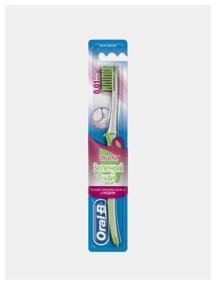 img 3 attached to Oral-B Ultra Thin Toothbrush, Extra Soft, Black Tea