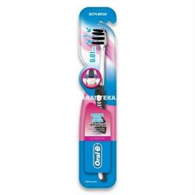 img 1 attached to Oral-B Ultra Thin Toothbrush, Extra Soft, Black Tea