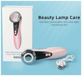 img 2 attached to RF lifting / Photon massager / Multifunctional facial massager / Rejuvenation and lifting / makeup removal / facial massage