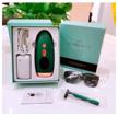 laser photoepilator ipl hair removal device / beauty machine for hair removal (green) logo